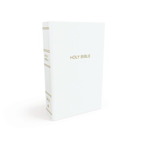 NKJV, Gift and Award Bible, Leather-Look, White, Red Letter Edition