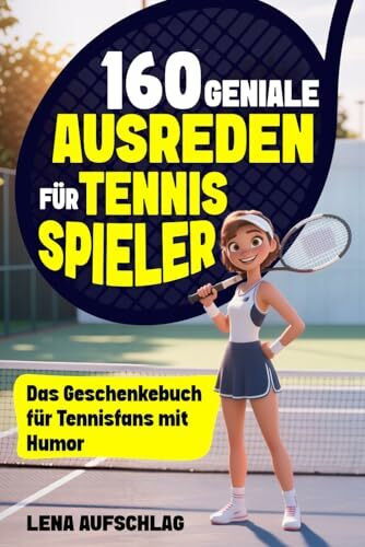 160 geniale Ausreden für Tennisspieler: Das Geschenkebuch für Tennisfans mit Humor