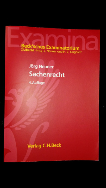 Beck'sches Examinatorium Zivilrecht: Sachenrecht
