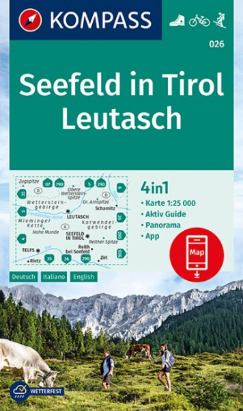 Seefeld in Tirol, Leutasch 1:25 000