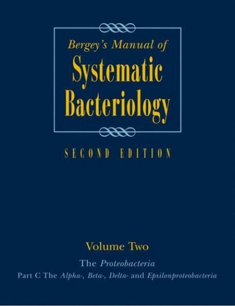 Bergey's Manual® of Systematic Bacteriology