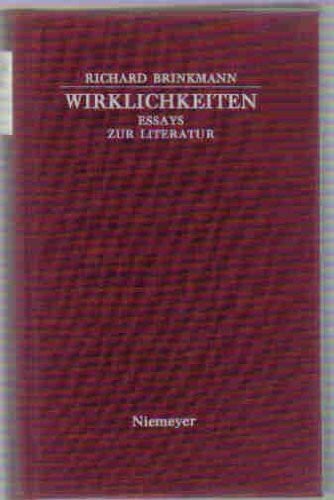 Wirklichkeiten: Essays zur Literatur