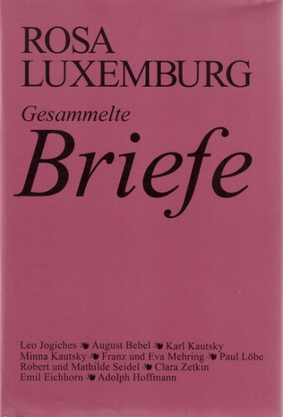 Gesammelte Briefe, Band 1