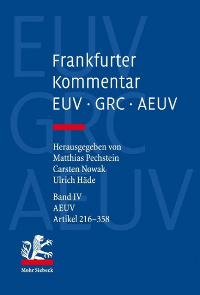 Frankfurter Kommentar zu EUV, GRC und AEUV 04