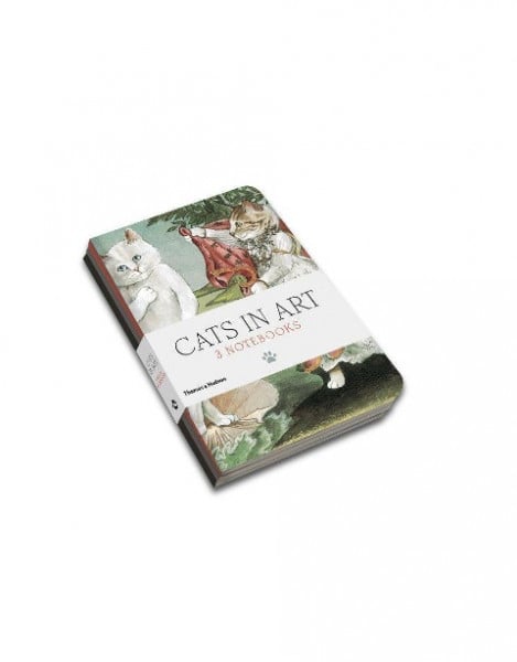 Cats in Art: Mini Notebooks: Set of 3