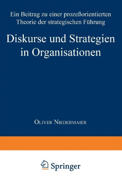 Diskurse und Strategien in Organisationen