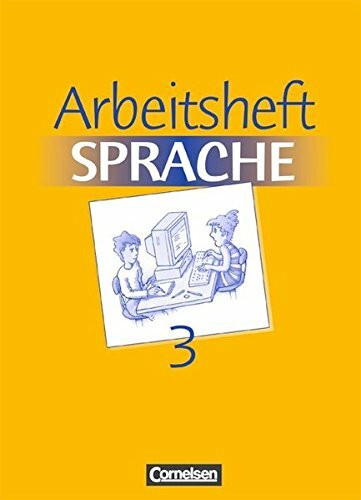 Arbeitsbuch Sprache / Band 3 - Arbeitsheft