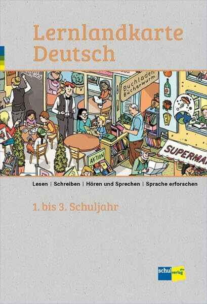 Lernlandkarte Deutsch: Lerndokumentation 1. bis 3. Schuljahr