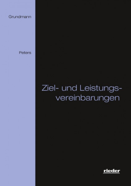 Ziel- und Leistungsvereinbarungen