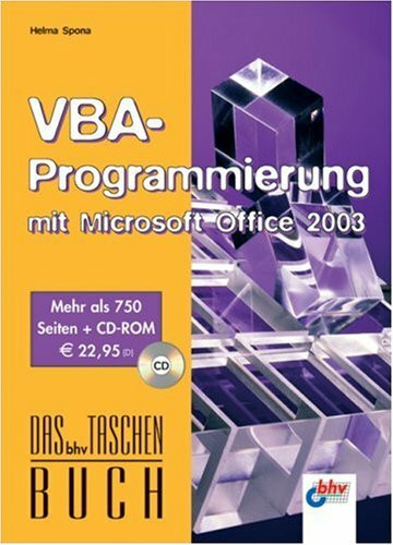 VBA-Programmierung mit Office 2003