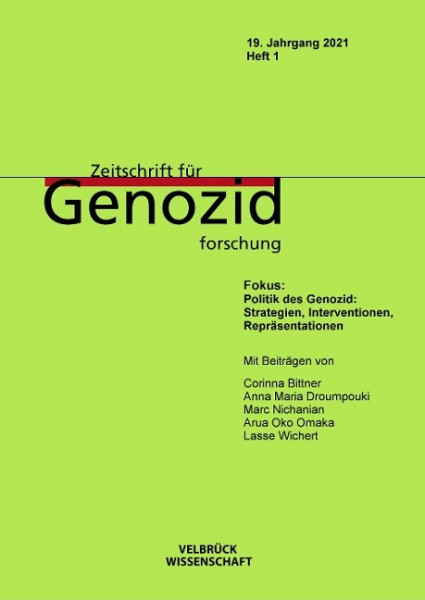 Politik des Genozid: Strategien, Interventionen, Repräsentationen
