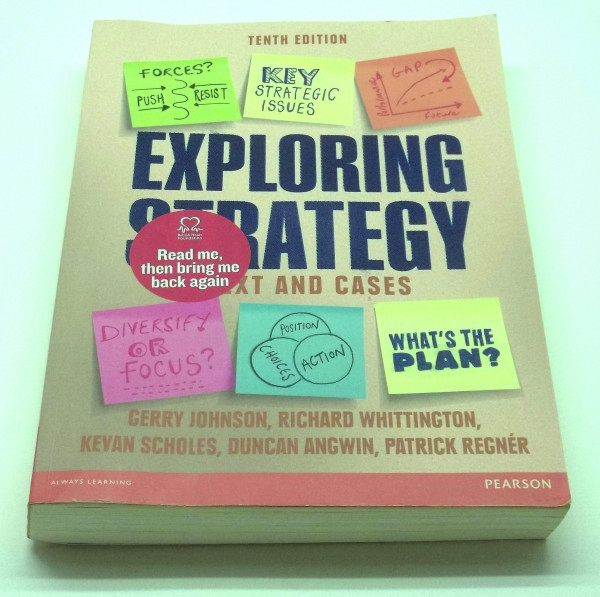 Exploring Strategy (Text and Cases), plus MyStrategyLab with Pearson eText