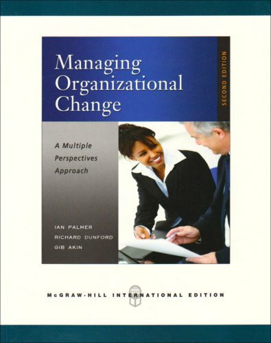 Managing Organizational Change