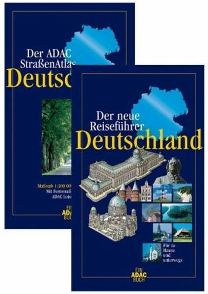 Der neue Reiseführer Deutschland/ADAC StraßenAtlas Deutschland im Set