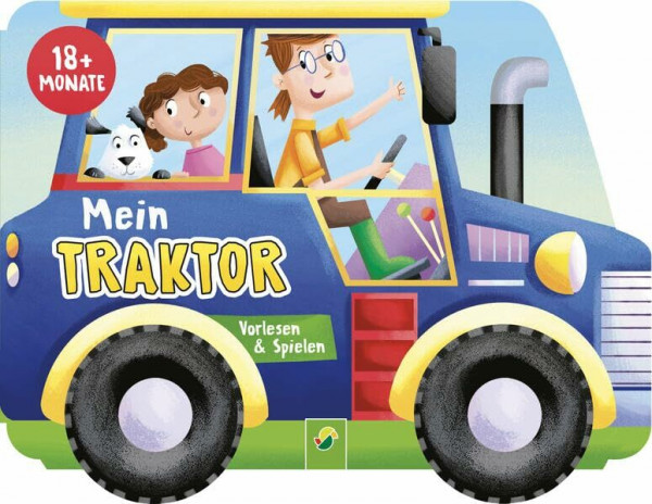 Mein Traktor-Räderbuch: Vorlesen & Spielen
