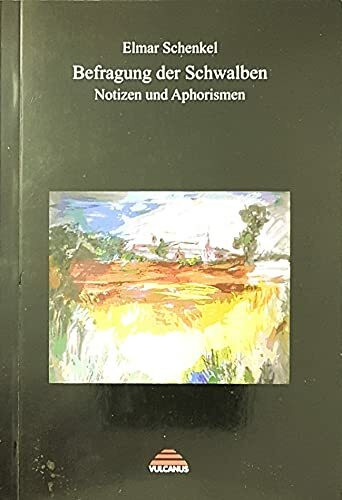 Befragung der Schwalben: Notizen und Aphorismen