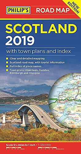 Philip's Scotland Road Map (Philip's Sheet Maps)