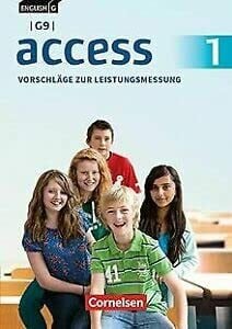 English G AccessG9 - Ausgabe 2019 · Band 1: 5. Schuljahr. Vorschläge zur Leistungsmessung · Für Klassenarbeiten und Tests. CD-Extra. CD-ROM und CD auf einem Datenträger