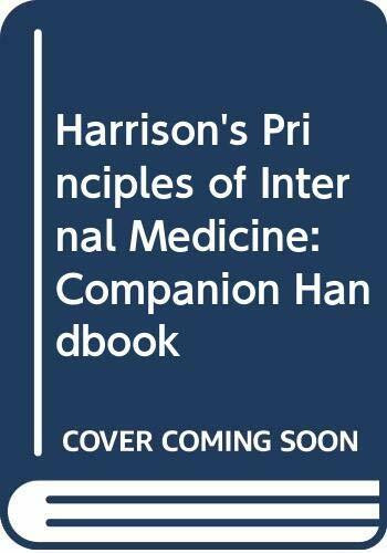 Companion Handbook (Harrison's Principles of Internal Medicine)