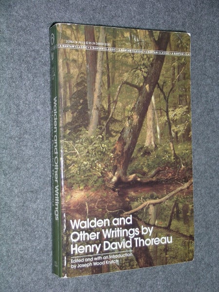 正版现货 瓦尔登湖 英文原版 Walden and Other Writings 梭罗作品集 英文版文学小说 进口英语书籍