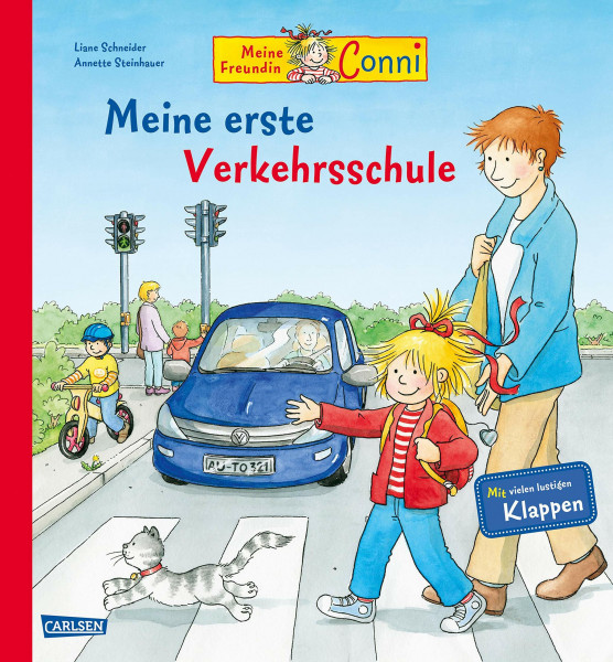 Meine Freundin Conni Meine erste Verkehrsschule: Aufklappbuch