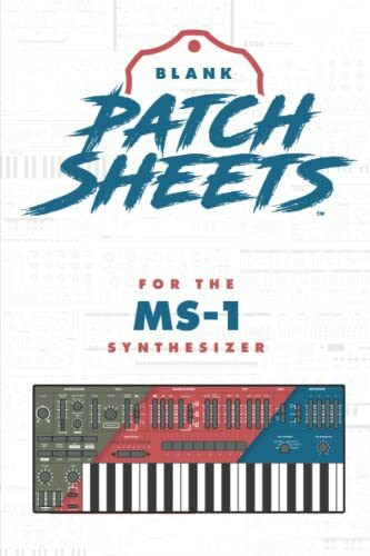 Behringer MS-1 Blank Patch Sheet Notebook: Become a more organized songwriter with this Blank Patch Sheet notebook so you can spend more time creating and less time forgetting.