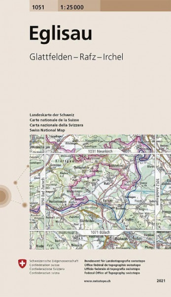 Swisstopo 1 : 25 000 Eglisau