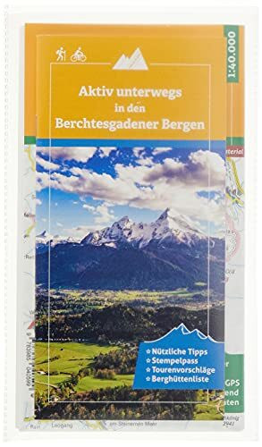 Spezialkarte Berchtesgadener Alpen für Wanderer und Bergsteiger 1 : 40.000
