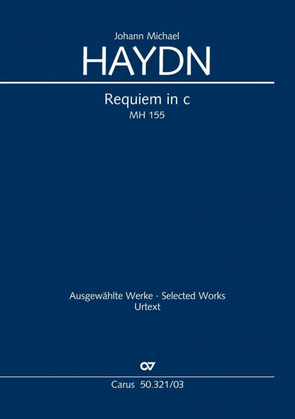 Requiem in c (Klavierauszug): MH 155