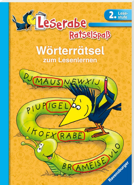 Leserabe: Wörterrätsel zum Lesenlernen (2. Lesestufe) (Leserabe - Rätselspaß)