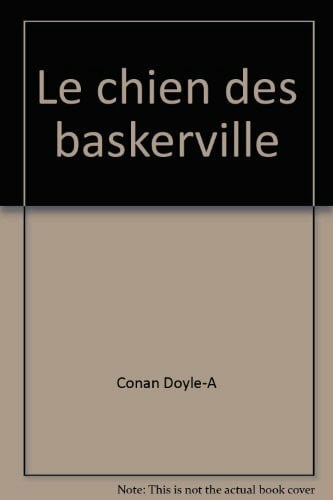 Le chien des baskerville (Lce Masque Mrp)