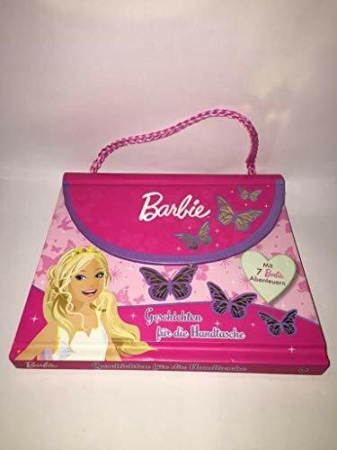 Barbie: Handtaschenbuch: Handtaschenbuch mit Tragekordel und Klettverschluss - Ideal für Unterwegs. Mit 7Barbie Abenteuern