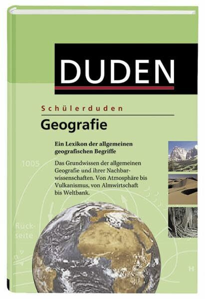 Geografie: Ein Lexikon der allgemeinen geografischen Begriffe (Schülerduden)