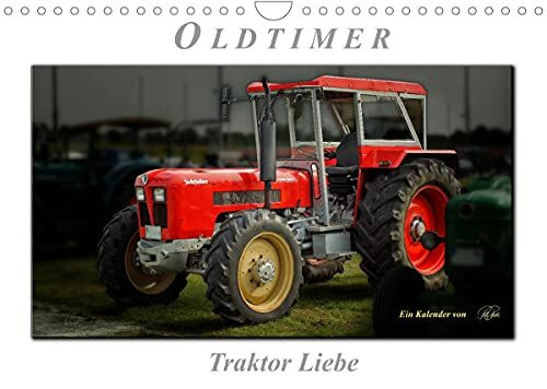 Oldtimer - Traktor LiebeAT-Version (Wandkalender 2022 DIN A4 quer)