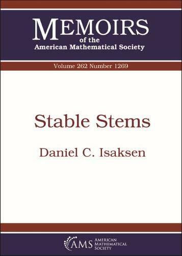 Stable Stems (Memoirs of the American Mathematical Society, Band 262)