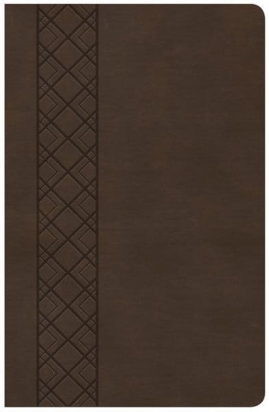 KJV Ultrathin Reference Bible, Value Edition, Brown Leathertouch