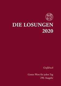 Die Losungen 2020 für Deutschland - Grossdruck, gebunden