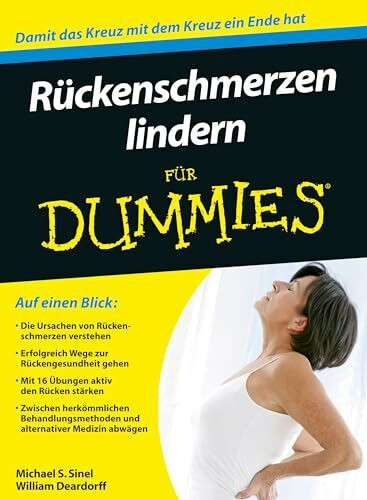 Rückenschmerzen lindern für Dummies