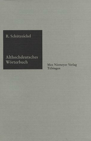 Althochdeutsches Wörterbuch