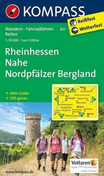 Rheinhessen - Nahe - Nordpfälzer Bergland 1 : 50 000
