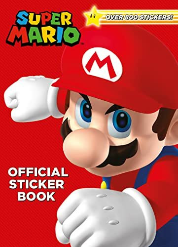 Super Mario Official Sticker Book: An official Mario sticker activity book – perfect for kids and fans of the video game!