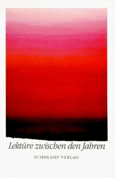 Lektüre zwischen den Jahren