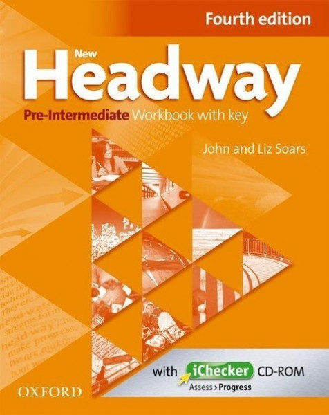 New Headway: Pre-Intermediate. Workbook + iChecker with Key