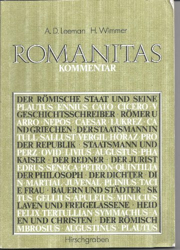 Romanitas. Synthematisches Lesebuch der lateinischen Literatur - Kommentarband