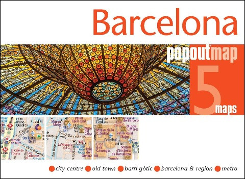 Popout Map Barcelona
