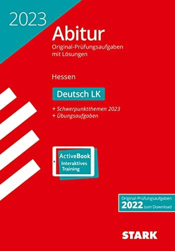 STARK Abiturprüfung Hessen 2023 - Deutsch LK (STARK-Verlag - Abitur-Prüfungen)