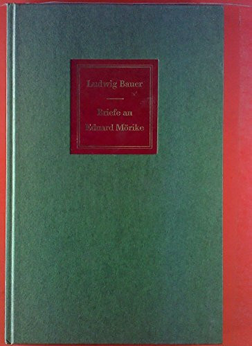 Briefe an Eduard Mörike (Marbacher Schriften)