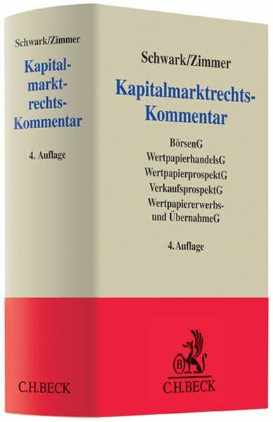 Kapitalmarktrechts-Kommentar: Börsengesetz mit Börsenzulassungsverordnung, Wertpapierprospektgesetz, Verkaufsprospektgesetz mit ... Wertpapiererwerbs- und... Kapitalmarktrechts-Kommentar: Börsengesetz mit Börsenzulassungsverordnung, Wertpapierprospektgesetz, Verkaufsprospektgesetz mit ... Wertpapiererwerbs- und Übernahmegesetz