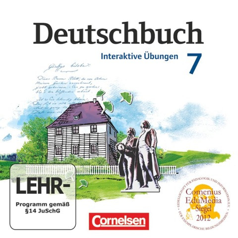 Deutschbuch 7. Schuljahr Gymnasium. Übungs-CD-ROM zum Arbeitsheft. Östliche Bundesländer und Berlin