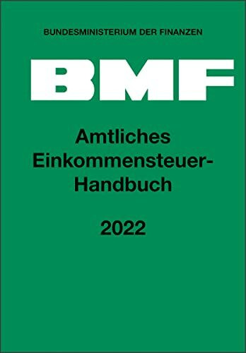 Amtliches Einkommensteuer-Handbuch 2022